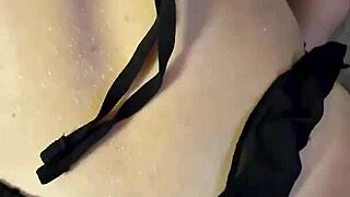 russian big tits babe gives sloppy blowjob then rides doggystyle pov