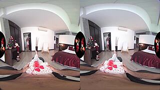 festive fun with vrlatina's tight teen pussy?