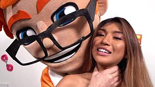 tiny asian clara trinity's petite pussy takes monster cock casting