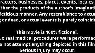 Ready for daddy's femdom nurse in latex gloves to dominate your penis close up in hospital bondage?