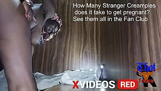 Do freaky African American milfs fuck hardest at home?