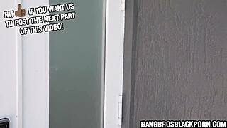 Ebony queen slurps that cock like a pro - insane black blowjob skills!