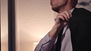 Gorgeous stepdaughter seduces stepdad in hotel - begs for his monster cock!