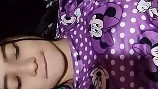 horny latina neighbor bursts in, catches white guy jerking and joins his dirty toy play