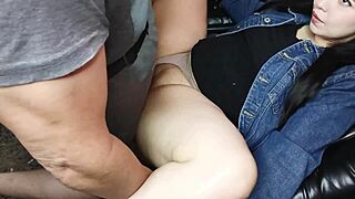 New big-ass neighbor bends over for all-night pounding session