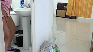 i catch my hot stepdaughter masturbating with toothbrush then ram my cock straight into her tight pussy to cool her down