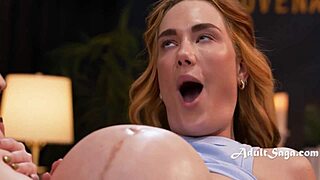 Pregnant Lady Joins Masseuse for Intense 3some Fucking