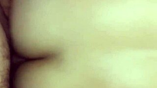 hot 18-19 yo wife gets her tight pussy stretched by huge cock creampie style