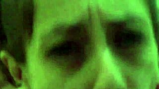 Skinny petite euro slut bent over takes rough doggystyle cumshot facial with humiliated stares