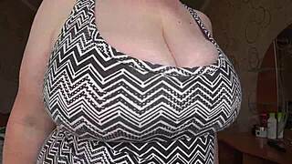 damn look at these big gorgeous tits swinging right in your face close-up