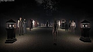 i can't stop gagging on these blondes' shaved pussies in our orgy