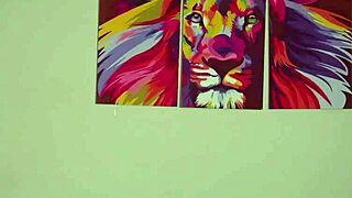 making this tattooed redhead neighbor wife squirt hard all over my cock