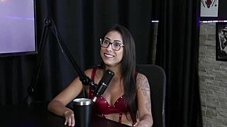 she loves spanking but hates hitting back sexy mag cover girl fears men's dread reality dropout luciana picchi in sheer red lingerie