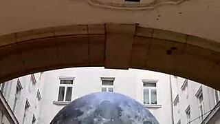 blonde vera jarw catches up banging huge cock in budapest