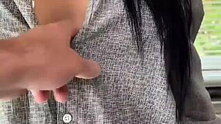 buddy, watch this brunette milf fucked hard on kitchen table swallowing every drop