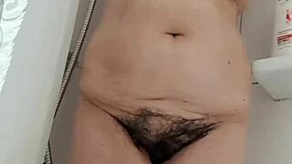 stepmom's hairy pussy show makes me so emotional and horny