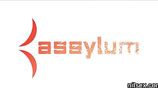 i'm gettin my tight ass fucked hard in this bdsm anal asylum therapy