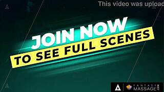 Fantasy massage turns oiled as big titties Jennifer White deepthroats and fucks client cock