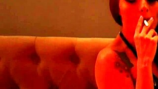 dude, your cock addiction beats your smoking habit... watch her moan for more pipe!