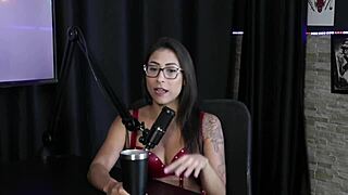 she loves spanking but hates hitting back sexy mag cover girl fears men's dread reality dropout luciana picchi in sheer red lingerie