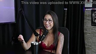 she loves spanking but hates hitting back sexy mag cover girl fears men's dread reality dropout luciana picchi in sheer red lingerie