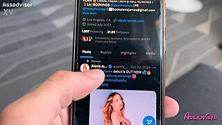 heart pounding from alexis james' bareback anal creampie deep inside me