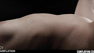 cum slut alice zaffyre's swollen pussy pumped extreme with hot teen creampie overload