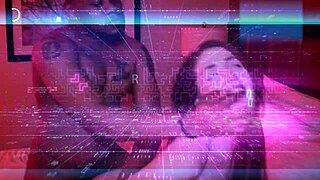 Busty Sara Jay's big ass milf body takes double BBC pounding rough!