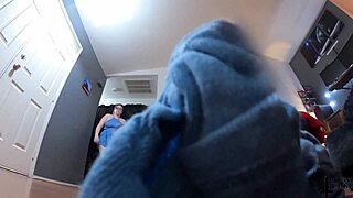 jane judge unaware giantess bends folds laundry skirt upskirt vr hd tease