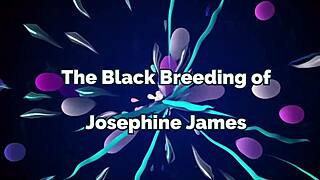 Josephine James Worships Thick Black Cock With Her Big Tits
