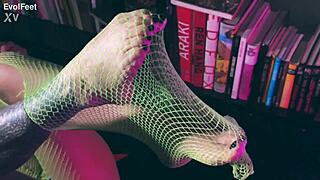 Latina Goddess Rips Clothes for Foot Domination Deepthroat