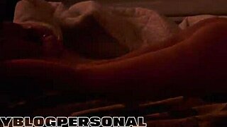 brother's gym-tired girlfriend crashes i ride her petite ass to screaming orgasm