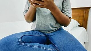 Slutty Indian wife and big tits friend fucked hard