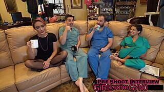 CHANNY CROSSFIRE ANAL FINGER GAPING in LATEX HEELS CANADIAN FETISH