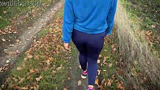 milf in tight pants shakes that nice ass from behind 😍🍑 walk with me