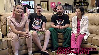 CHANNY CROSSFIRE ANAL FINGER GAPING in LATEX HEELS CANADIAN FETISH