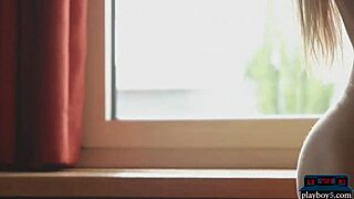 tiny blonde russian teen strips hot posing shaved pussy 😍🔥 small tits tease