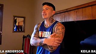 Stepmom Anderson Trains Stepdaughter on Monster Cock Sucking