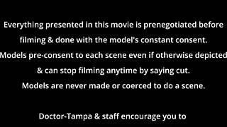 CHANNY CROSSFIRE ANAL FINGER GAPING in LATEX HEELS CANADIAN FETISH