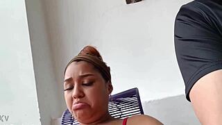 i pound this slutty brazilian brunette's big ass nonstop