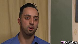 wanna see this redhead shemales tight ass take a hard businessman cock?