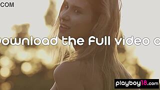 petite all natural ukrainian blondie emily, uh, rise strips near big cactuses outdoors