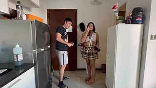 i sneak old personal stuff in my friend's house and he fucks me hard while my husband watches my big ass bounce