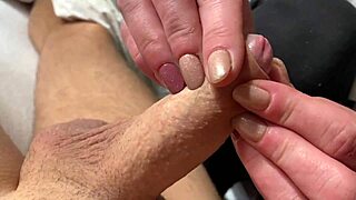 wanna see foreskin teased hard then handjobbed with messy post-cum torture?