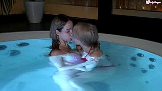 im bored wanna lick my wet pussy blondes scissor in bikinis?