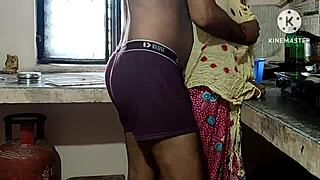 desi bhabhi gets hardcore kitchen pounding with banana too