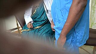 indian doc fucks patient hard right in the clinic!!