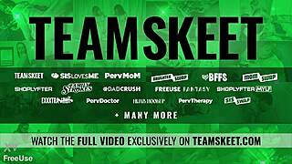 Laya Rae and Venus Vixen get classroom fucked doggystyle in freeuse anatomy lesson