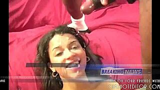 innocent cutie drowned in thick cum from relentless blowbang frenzy