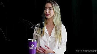 Milena Moreau's Sheer Red Tease Hides Wild Swingers Secrets With Tifany Rocha